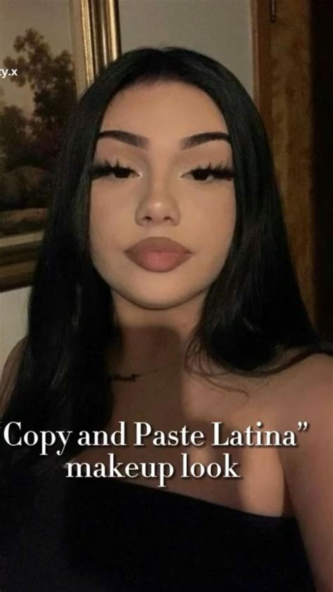 Copy and paste Latina makeup in 2023 | Makeup routine, Latina makeup, Eye makeup