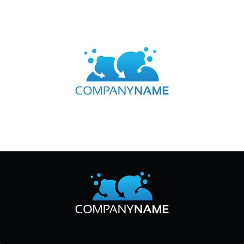 Blue cloud logo design. Design Concept, Creative Symbol, Icon 569806 ...