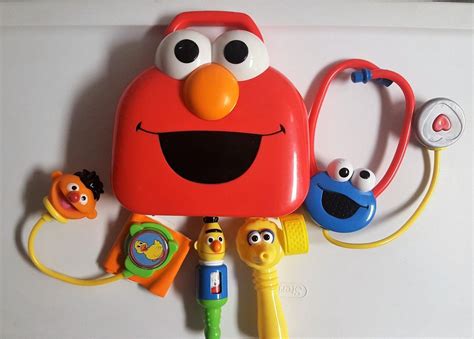 Sesame Street ELMO Doctor Kit with Talking Cookie Monster Stethoscope | #1905725366