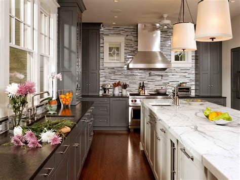 Kitchen Designs With Grey Cabinets - Dream House