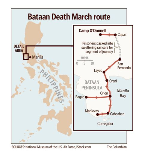 Washougal soldier survived Bataan Death March only to die in Japanese POW camp - The Columbian