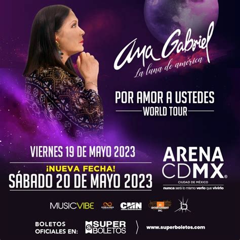 Cartelera Arena CDMX 2023 - N. A. C. O. Magazine