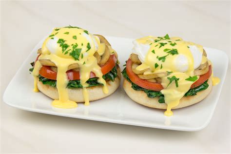 Vegetarian Eggs Benedict Recipe | Land O’Lakes Foodservice