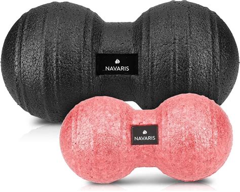 Navaris 2X Peanut Duo Ball - in 2 Sizes Duo Ball Fascia Ball Set ...