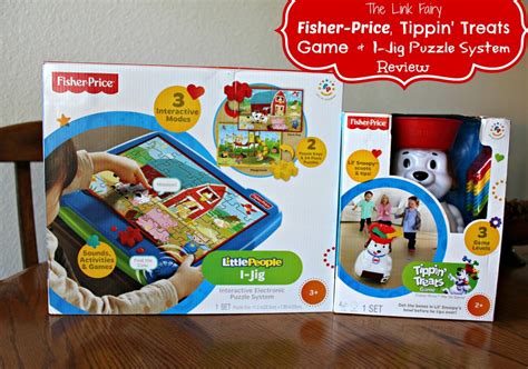 Fisher Price Tippin' Treats Game & I-Jig Puzzle System Review