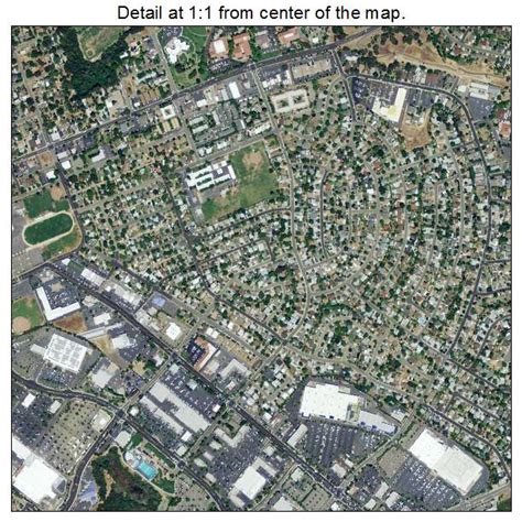 Aerial Photography Map of Folsom, CA California