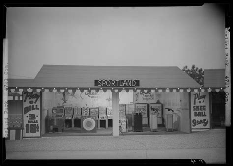 Joyland Park Sportland Booth 1941 | Joyland amusement park, My old kentucky home, Amusement park