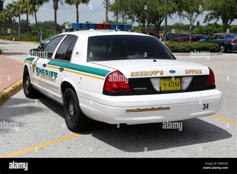 Cocoa Beach, Florida, Police Car Stock Photo: 68119088 - Alamy