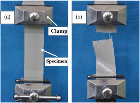 Patterns of the tensile test procedure. | Download Scientific Diagram