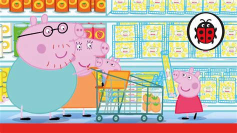 Peppa Pig: Let's Go Shopping Peppa Storybook - YouTube