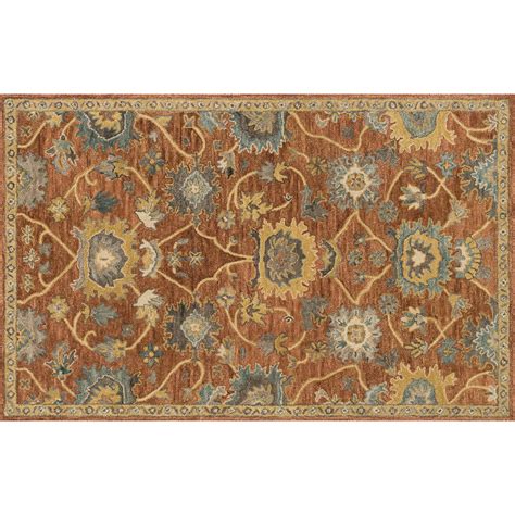 Loloi Rugs Underwood Rust/Gold Area Rug & Reviews | Wayfair