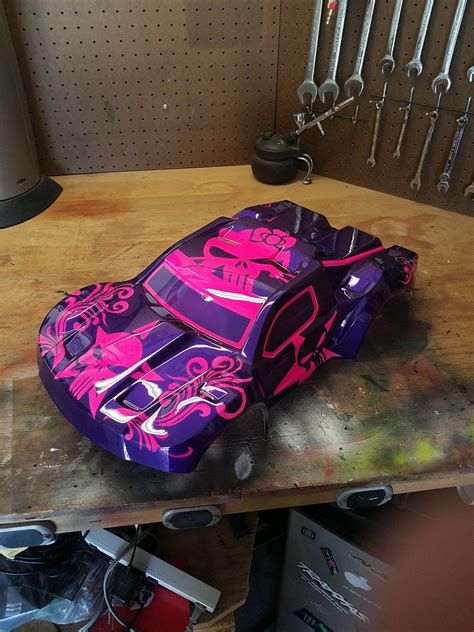 Custom rc car airbrushing I do special order rc body shell painting pm me @Number5Designs | Rc ...