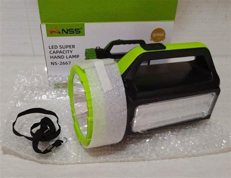 Solar / Rechargeable Flashlight, Furniture & Home Living, Lighting & Fans, Lighting on Carousell