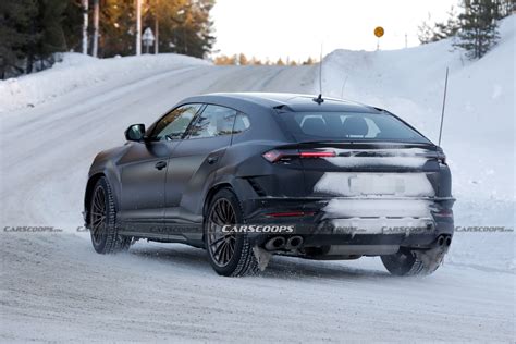 Matte Black 2023 Lamborghini Urus Evo Nabbed Without Camouflage | Carscoops