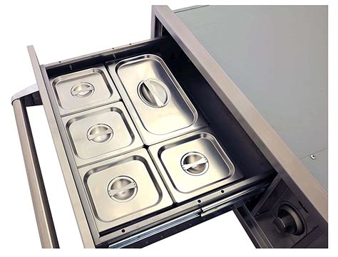 5 Warming Drawers for Outdoor Kitchen (Stainless Steel)