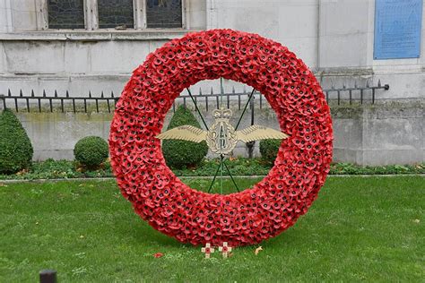 Remembrance Day Poppy Wreath Remembrance Day London Fighter Planes ...