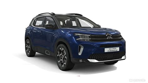 Citroen C5 Aircross Eclipse Blue with Black Roof Colour - CarWale