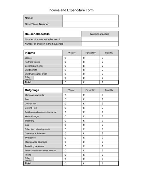 Income and Expenditure Form Word Document | airSlate SignNow