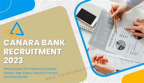 Canara Bank Recruitment 2023 Without Exam For Professional Degree ...