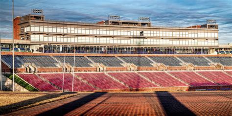 Mustang Football Stadium Panorama - SMU Photograph by Gregory Ballos