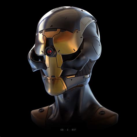 ArtStation - Robot head concept