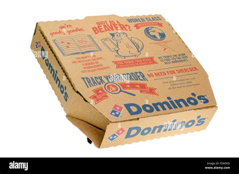 Dominos Pizza Box Drawings