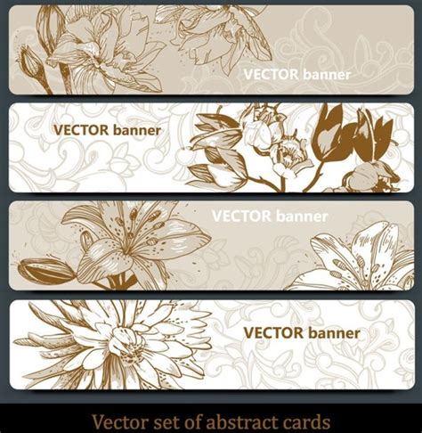 Line art pattern banner01vector Vectors graphic art designs in editable ...