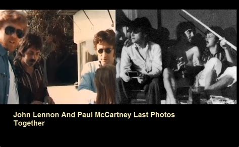 John Lennon And Paul McCartney Last Photos Together – The Beatles