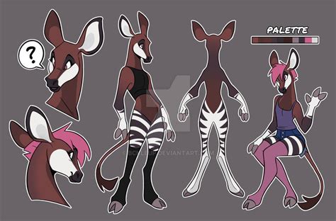 OKAPI AUCTION [CLOSED] by bckleup on DeviantArt