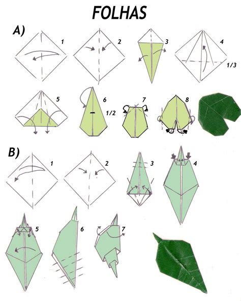 LEAVES | Origami, Artesanato em papel, Dobradura de papel