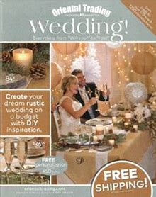 Oriental Trading Wedding Catalog & Coupon Code