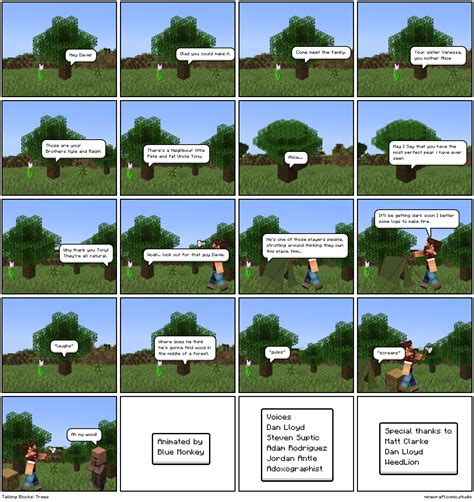 Talking Blocks: Trees - Comic Studio