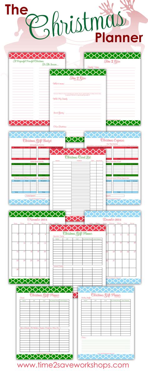 Free Christmas Planner Printable - 24/7 Moms