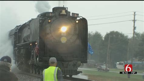 Union Pacific's Steam Engine 844 Makes Stops In Oklahoma