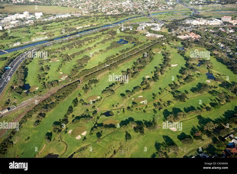 Aerial view of Mowbray golf course in Cape Town Stock Photo - Alamy