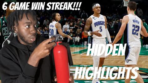 The ORLANDO MAGIC WON AGAIN!!! Hidden Highlights vs Boston Celtics ...