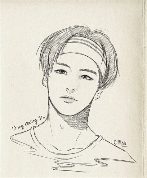 Twitter | Bts drawings, Kpop drawings, Sketches