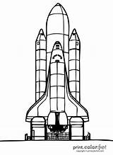 Space Shuttle Coloring Page  Home sketch template