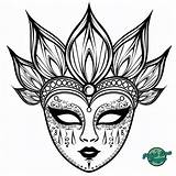 40 Venetian Carnival Mask Coloring Pages sketch template