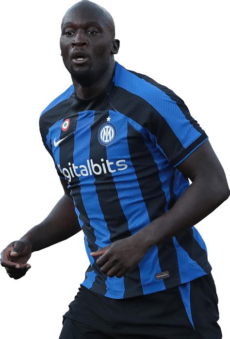 Romelu Lukaku Inter football render - FootyRenders