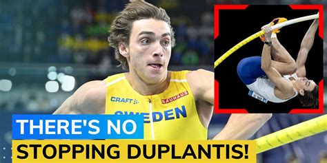 Armand Duplantis breaks his own Pole Vault world record | Editorji