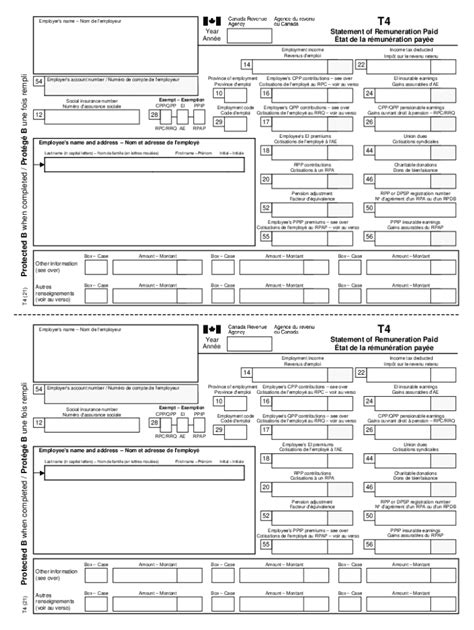 T4 Form 2023 - Printable Forms Free Online