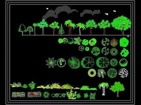 Free Landscape Autocad Block Download (www.planndesign.com)- Plants, Shrubs, Hedges, Creepers ...