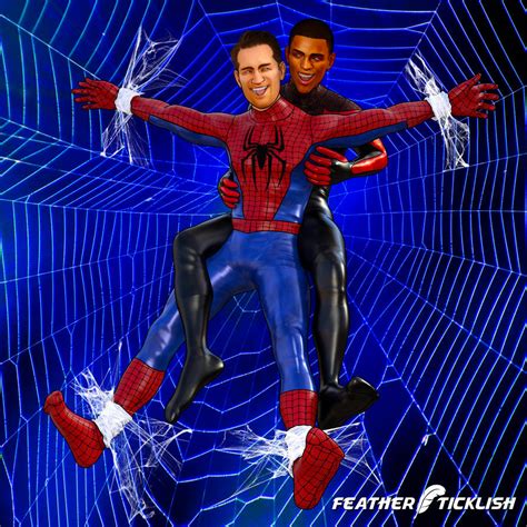 The Spider-Man Tickle-Verse: Miles vs Peter by FeatherTicklish on ...