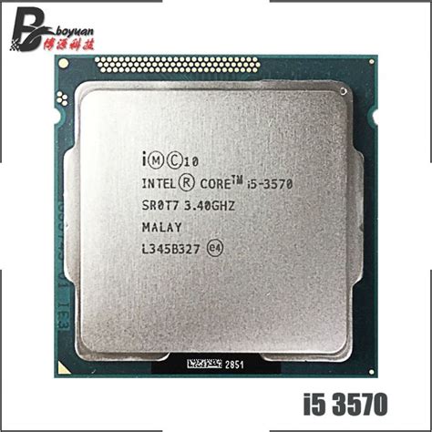 Intel Core I5-3570 I5 3570 3.4 GHz Quad-Core CPU Processor 6M 77W LGA 1155 - Innrech Market ...