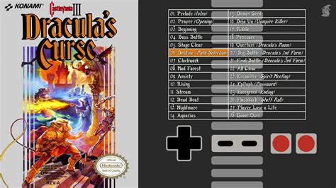 Castlevania 3 Soundtrack (NES OST, 28 Tracks) Castlevania III: Dracula's Curse - YouTube