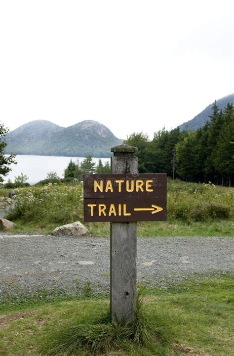 Nature Trail Sign Royalty Free Stock Image - Image: 7155886