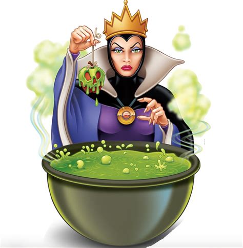 Evil Queen making a poisoned apple from the poison potion | Snow white disney, Disney evil queen ...