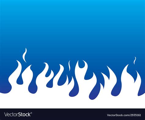 Simple white flames background Royalty Free Vector Image