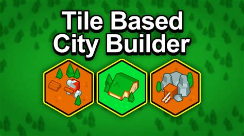 Tile based city builder - a game example from the GDevelop game making app | GDevelop